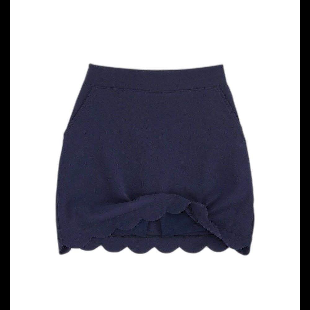 Renwick (RNWK) Scallop Hem Skort Women’s Size L Color Sky Blue Athletic Wear - Picture 6 of 11